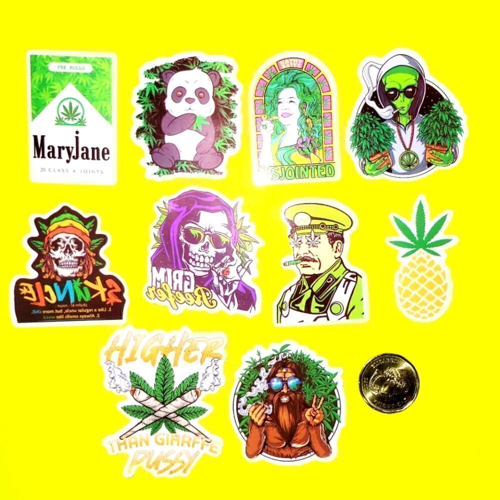 3/$20 Brand New 10x Waterproof Funny stickers